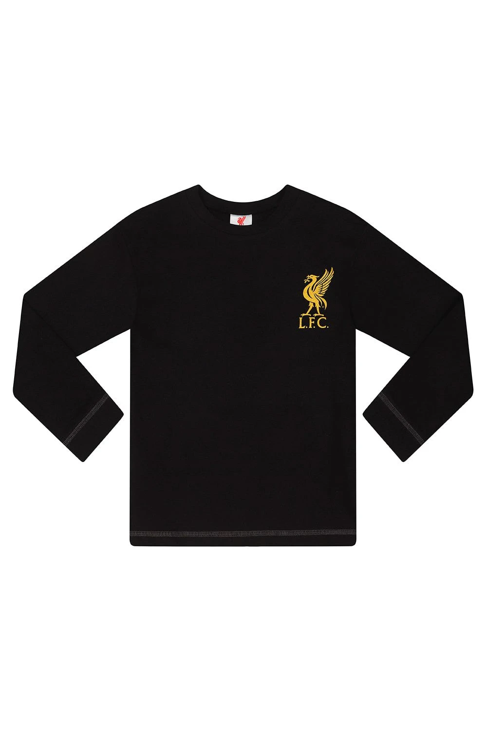 Boys Liverpool F.C Black Gold LFC Long Pyjamas 4 Boys Liverpool F.C Black Gold LFC Long Pyjamas - Image 4