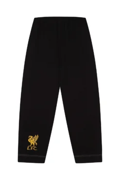 Boys Liverpool F.C Black Gold LFC Long Pyjamas 12 Boys Liverpool F.C Black Gold LFC Long Pyjamas -All Ages Fashion PJF210127 28