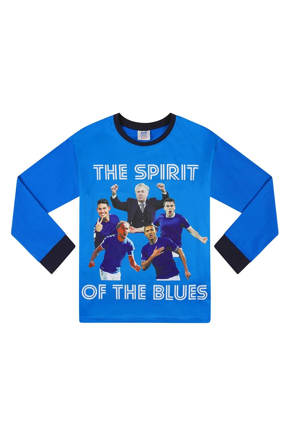 Boys Everton Spirit Of The Blues Long Pyjamas 2 Boys Everton Spirit Of The Blues Long Pyjamas - Image 2