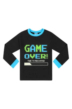 Boys Glow In The Dark Game Over Time To Recharge Batteries Long Pyjamas 9 Boys Glow In The Dark Game Over Time To Recharge Batteries Long Pyjamas -All Ages Fashion PJF210616 1 8dc27ca4 7375 45e3 8d63 da5978920147