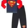 Boys Toddler Superman Logo Long Pyjamas