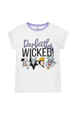 Women's Disney Villains 'Perfectly Wicked' Long Pyjamas -All Ages Fashion PJF210706 54
