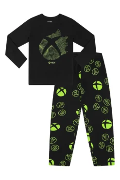 Xbox Official Boys Black Gaming Long Pyjamas -All Ages Fashion PJF210825 4 2