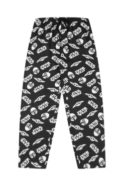 Men's Star Wars The Mandalorian Baby Yoda Child Cotton Long Pyjamas W21 -All Ages Fashion PJF210914 28