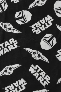 Men's Star Wars The Mandalorian Baby Yoda Child Cotton Long Pyjamas W21 -All Ages Fashion PJF210914 30