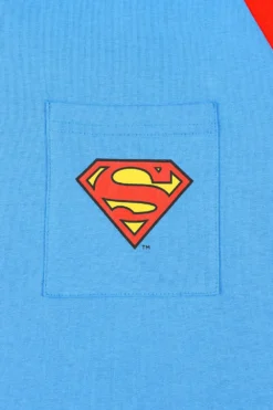 Men's Official Superman Long Pyjamas Sizes S To 2XL Mens Pjs -All Ages Fashion PJF211011 17