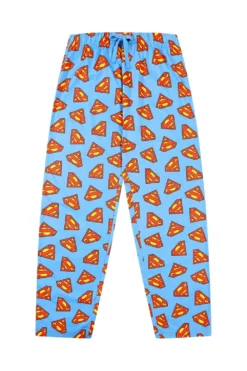 Men's Official Superman Long Pyjamas Sizes S To 2XL Mens Pjs -All Ages Fashion PJF211011 18