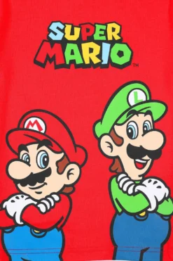 Nintendo Super Mario And Luigi Boys Long Pyjamas, 12 Nintendo Super Mario And Luigi Boys Long Pyjamas, -All Ages Fashion PJF211026 6