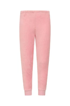 Girls Pink Fleece Tracksuit Hooded Lounge Pyjama Set -All Ages Fashion PJF220420 71