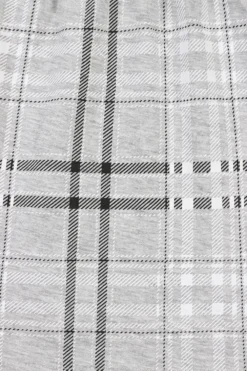 Girls Cheeky Nope Not Today Checked Shorts Cotton Pyjamas -All Ages Fashion PJF220525 15