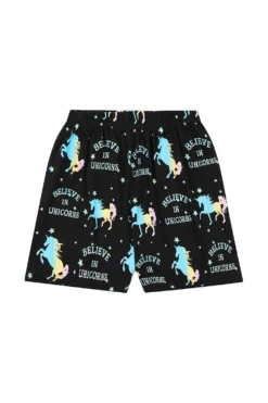 Girls 'Believe In Unicorns' Short Pyjamas -All Ages Fashion PJF220608 4