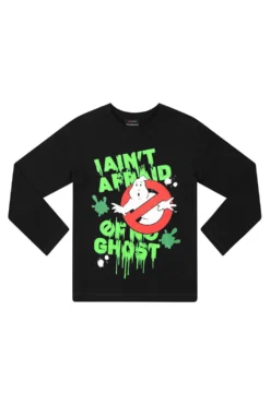 Boys Ghostbusters I Ain't Afraid Of No Ghost's Long Pyjamas 12 Boys Ghostbusters I Ain't Afraid Of No Ghost's Long Pyjamas -All Ages Fashion PJF220705 26