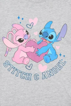 Women's Disney Lilo And Stitch And Angel Cotton Long Pyjama Set 8 Women's Disney Lilo And Stitch And Angel Cotton Long Pyjama Set -All Ages Fashion PJF220712 28