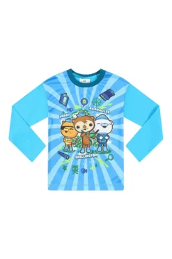 Boys Octonauts Kwazii Barnacles Shellington Long Pyjamas 11 Boys Octonauts Kwazii Barnacles Shellington Long Pyjamas -All Ages Fashion PJF220712 7