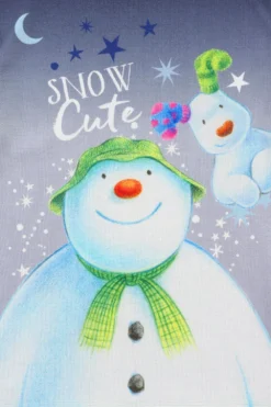 Official The Snowman And The Snowdog Matching Family Christmas Long Pyjamas -All Ages Fashion PJF220726 23
