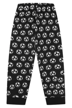 Do Not Disturb I'm Watching The Football White Long Pyjamas -All Ages Fashion PJF220726 39