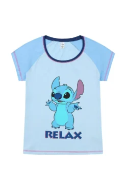 Women's Disney Lilo And Stitch Relax Short Pyjamas -All Ages Fashion PJF220726 7