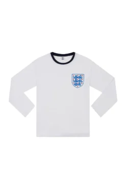 Official Mens The FA England Football World Cup Long Pyjamas Cotton -All Ages Fashion PJF220809 13