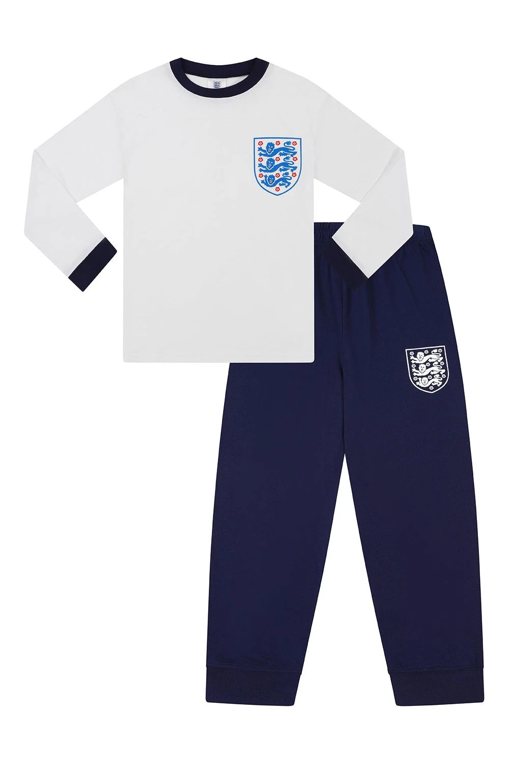 Official Kids The FA England Football World Cup Long Pyjamas Cotton Boys Girls 3 Official Kids The FA England Football World Cup Long Pyjamas Cotton Boys Girls - Image 3