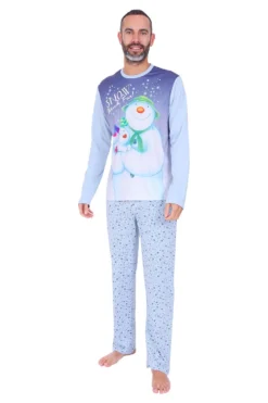 Official The Snowman And The Snowdog Matching Family Christmas Long Pyjamas -All Ages Fashion PJF221123 25 0b3644de 6daa 4e8b 8840 be9d63d2932e