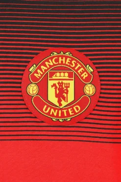 Mens Manchester United FC Black Short Pyjamas -All Ages Fashion PJF221201 13