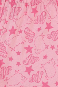 Girls Cocomelon Nursery Rhymes Let's All Count Sheep Short Pyjamas -All Ages Fashion PJF230228 21