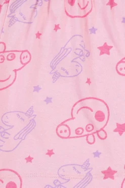 Girls Peppa Pig Unicorn DreamsRainbow Short Pyjamas -All Ages Fashion PJF230330 10