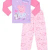Girls Peppa Pig Shine Like The Stars Long Pyjamas