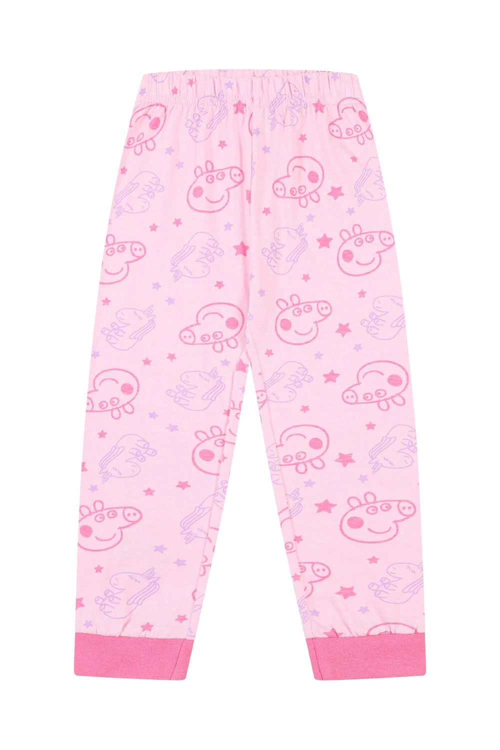 Girls Peppa Pig Shine Like The Stars Long Pyjamas 3 Girls Peppa Pig Shine Like The Stars Long Pyjamas - Image 3