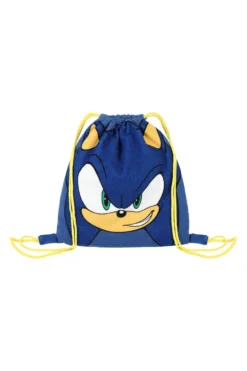 Official Sonic The Hedgehog Fold Away Towel Bag -All Ages Fashion PJF230330 46