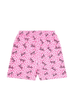 Girls Barbie Girl Short Leopard Print Pink Pyjamas 3 To 10 Years 12 Girls Barbie Girl Short Leopard Print Pink Pyjamas 3 To 10 Years -All Ages Fashion PJF230419 4