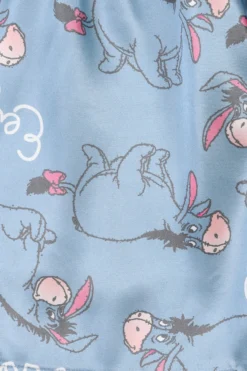 Women's Disney Eeyore Short Satin Silk Pyjama Set -All Ages Fashion PJF230605 15 scaled