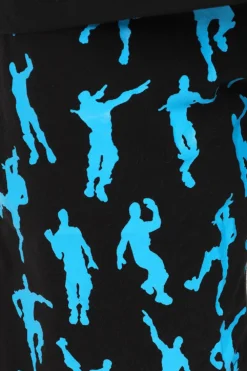 Legend Emote Dance Gaming Blue Short Pyjamas -All Ages Fashion PJF230709 67