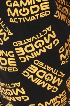 Gaming Mode Gold Activated Long Pyjamas -All Ages Fashion PJF230710 149