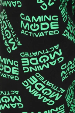 Gaming Mode Green Activated Long Pyjamas -All Ages Fashion PJF230710 61