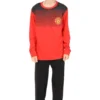 Manchester United FC Boys Red Black Long Pyjamas