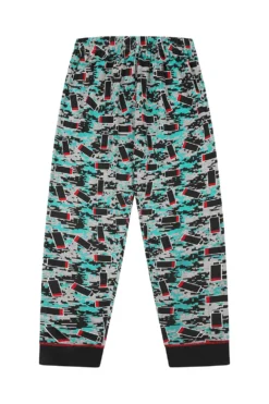 Boys Not Sleeping I'm Just Recharging' Grey Red Long Pyjamas 12 Boys Not Sleeping I'm Just Recharging' Grey Red Long Pyjamas -All Ages Fashion PJF230918 4