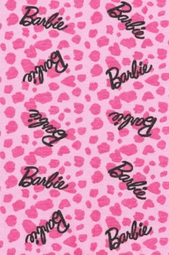 Girls Barbie Girl Long Leopard Print Pink Pyjamas 3 To 10 Years 9 Girls Barbie Girl Long Leopard Print Pink Pyjamas 3 To 10 Years -All Ages Fashion PJF231005 5