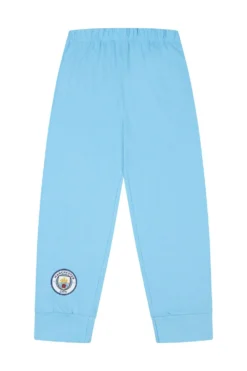 Boys Manchester City Blue Camouflage Long Pyjamas -All Ages Fashion PJF231012 29