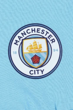 Boys Manchester City Blue Camouflage Long Pyjamas -All Ages Fashion PJF231012 30