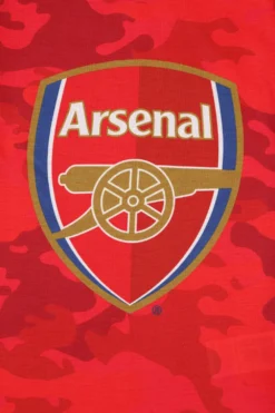 Boys Arsenal FC Red Camouflage Short Pyjamas -All Ages Fashion PJF231012 38
