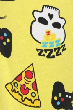 Not Sleeping Re-spawning Long Pyjamas -All Ages Fashion PJF231122 126