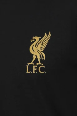 Mens Liverpool F.C Black Gold Short Pyjamas -All Ages Fashion PJFMale231025 23