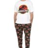 Mens Jurassic Park Long Pyjamas