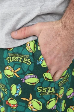 Mens Teenage Mutant Ninja Turtles Long Pyjamas -All Ages Fashion PJFMale231025 43