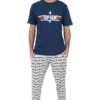 Mens Top Gun Long Pyjamas