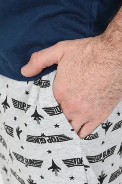 Mens Top Gun Long Pyjamas -All Ages Fashion PJFMale231025 53