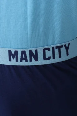 Mens Manchester City Football Club Long Pyjamas 15 Mens Manchester City Football Club Long Pyjamas -All Ages Fashion PJFMale231025 7