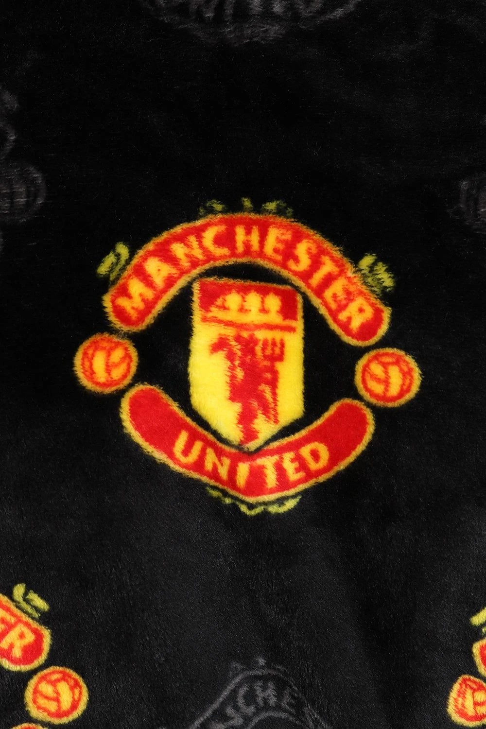 Manchester United F.C. Mens Official Dressing Gown Fleece Hooded Man Utd Robe 6 Manchester United F.C. Mens Official Dressing Gown Fleece Hooded Man Utd Robe - Image 6