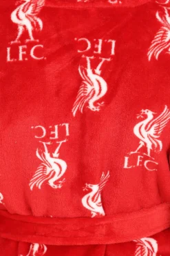 Liverpool F.C. Boys Official Dressing Gown Fleece Hooded Kids Robe Red 13 Liverpool F.C. Boys Official Dressing Gown Fleece Hooded Kids Robe Red -All Ages Fashion PJFModels230822 105